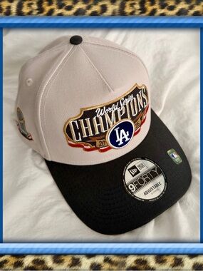 👑✅PRICE FIRM✅Los Angeles Dodgers New Era 2025 World Series 9FORTY hat